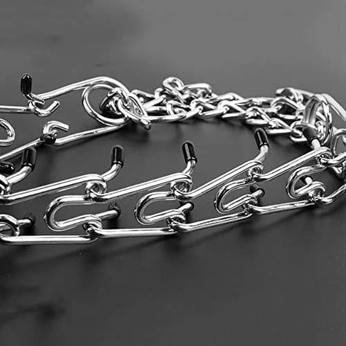 Love Dream Prong Collars for Dogs No Pull Dog Training Collar | Heavy Duty, Adjustable, Rubber Tips (15-23") thumbnail 5