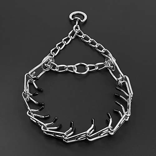 Love Dream Prong Collars for Dogs No Pull Dog Training Collar | Heavy Duty, Adjustable, Rubber Tips (15-23") thumbnail 2
