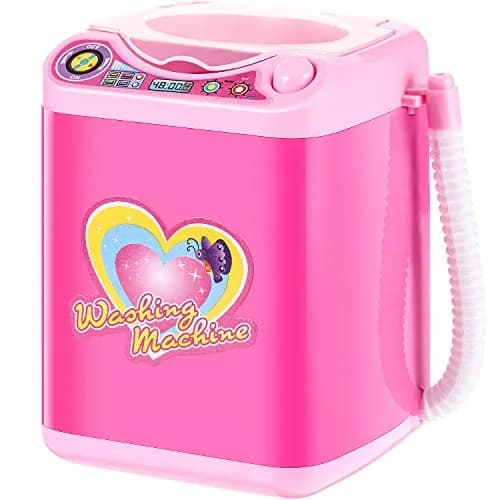 Hsei Mini Washing Machine for Makeup Brushes & Sponges | Portable, Electric, Travel-Friendly thumbnail 1