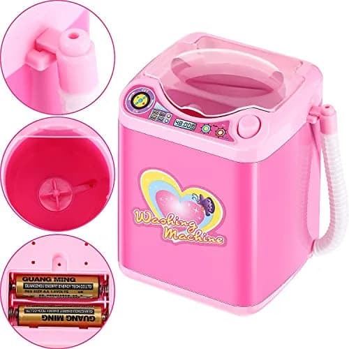 Hsei Mini Washing Machine for Makeup Brushes & Sponges | Portable, Electric, Travel-Friendly thumbnail 5