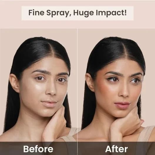 Swiss Beauty Natural Makeup Fixer Spray with Aloe Vera & Vitamin E, 70ml (2.37 Fl Oz) | Sets Makeup All Day thumbnail 6