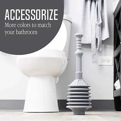 JS Jackson Supplies Professional Bellows Accordion Toilet Plunger 18in | Heavy Duty Clog Remover thumbnail 8