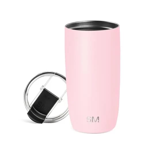 Simple Modern Voyager Travel Coffee Mug with Lid 590ml (16 Ounces) | Insulated Stainless Steel Tumbler thumbnail 1
