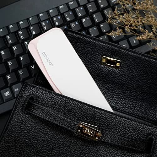 DEVICO Travel Utensils with Case | 4Pcs Portable Silverware Set for Camping, School, Lunch | 18/8 Stainless Steel, Pink thumbnail 6