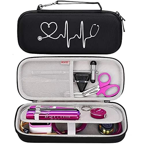 BOVKE Hard Case for 3M Littmann Classic III/Cardiology IV/MDF Stethoscope | Durable, Compact & Waterproof thumbnail 1