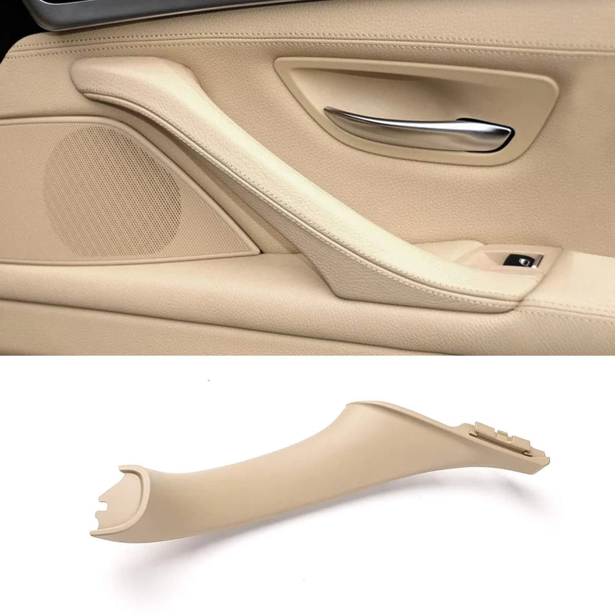 Jaronx Door Pull Handle for BMW 5 Series F10/F11 520 523 2010-2016 | Beige — Beige