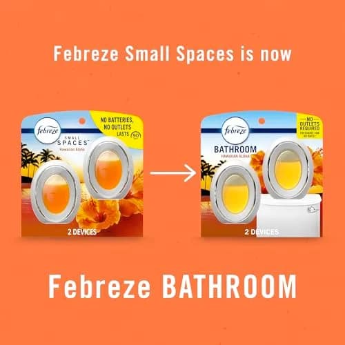 Febreze Small Spaces Air Freshener 2 Count | Odor-Fighting Plug-In Alternative with 45 Days Freshness thumbnail 9