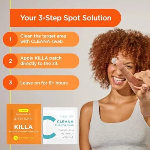 ZitSticka Killa Kit Microdart Pimple Patch for Face, 8 Count | Fast-Acting, Deep Zits thumbnail 5