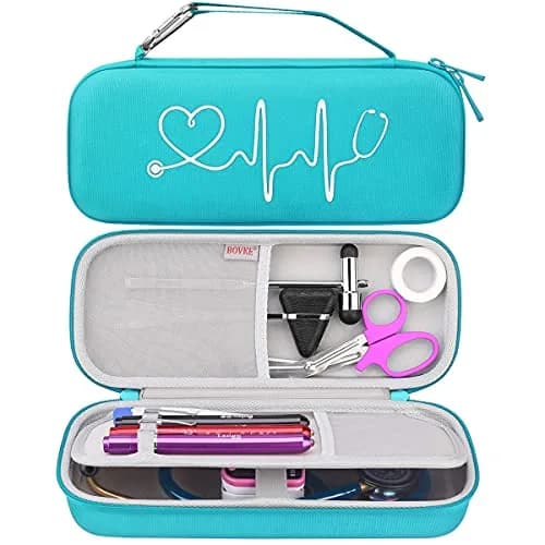 BOVKE Hard Case for 3M Littmann Classic III/Cardiology IV/MDF Stethoscope | Durable, Portable & Waterproof thumbnail 1