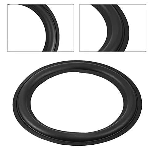 Tihebeyan 2PCS 8 Inch Rubber Speaker Loudspeaker Surround Repair Parts | Durable Rubber Woofer for DIY Speaker Repair thumbnail 9