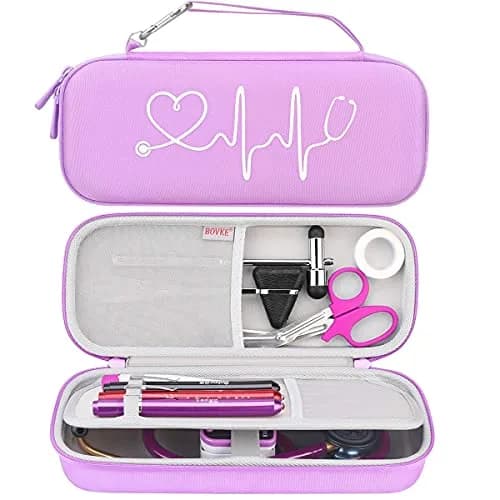 BOVKE Hard Case for 3M Littmann Classic III/Cardiology IV/MDF Stethoscope | Durable, Compact & Waterproof thumbnail 1