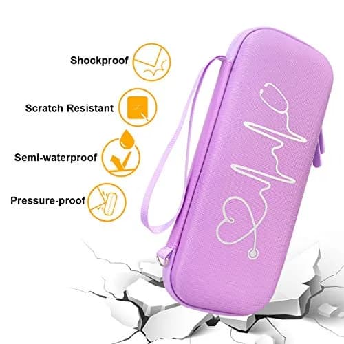 BOVKE Hard Case for 3M Littmann Classic III/Cardiology IV/MDF Stethoscope | Durable, Compact & Waterproof thumbnail 2