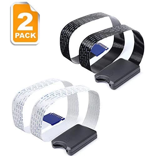 ELECTOP SD to SD Card Extension Cable 17.3 inches | Durable Plastic, White thumbnail 5