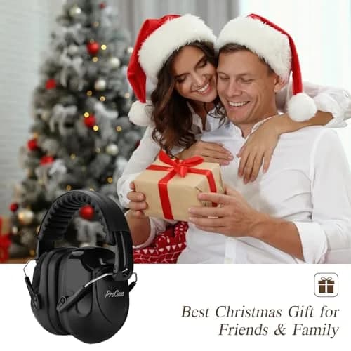 ProCase Hearing Protection Ear Muffs NRR 28dB, Noise Cancelling Headphones | Foldable & Portable Design for Shooting, Construction, Travel thumbnail 9