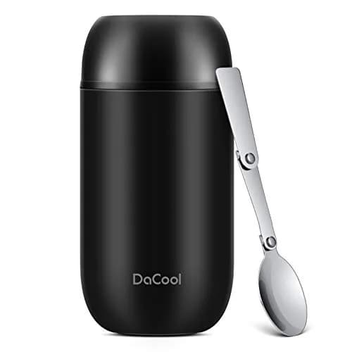 DaCool 24 oz Insulated Food Jar for Hot & Cold Food | Leakproof Stainless Steel Lunch Container thumbnail 1