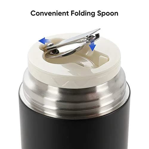 DaCool 24 oz Insulated Food Jar for Hot & Cold Food | Leakproof Stainless Steel Lunch Container thumbnail 6