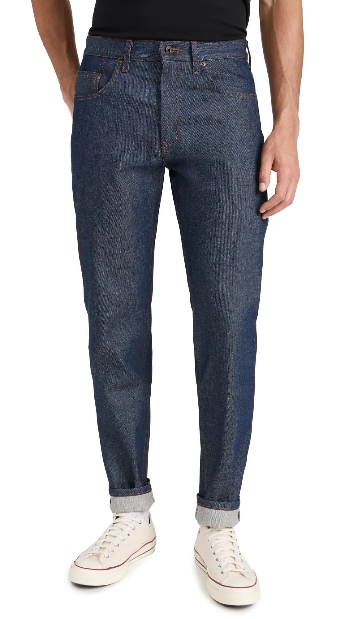 Naked & Famous Denim Easy Guy - Natural Indigo Selvedge 30 | Relaxed Fit, Japanese Denim, Made in Canada — Indigo