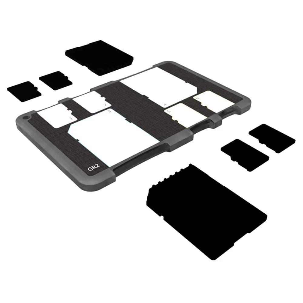 JJC 6-Slot SD Micro SD Card Case Organizer | Credit Card Size, Ultra-Thin, Lightweight - view 8