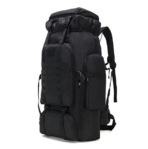 W WINTMING 70L Hiking Backpack for Men | Water-Resistant 900D Oxford, MOLLE System, Breathable Comfort thumbnail 1
