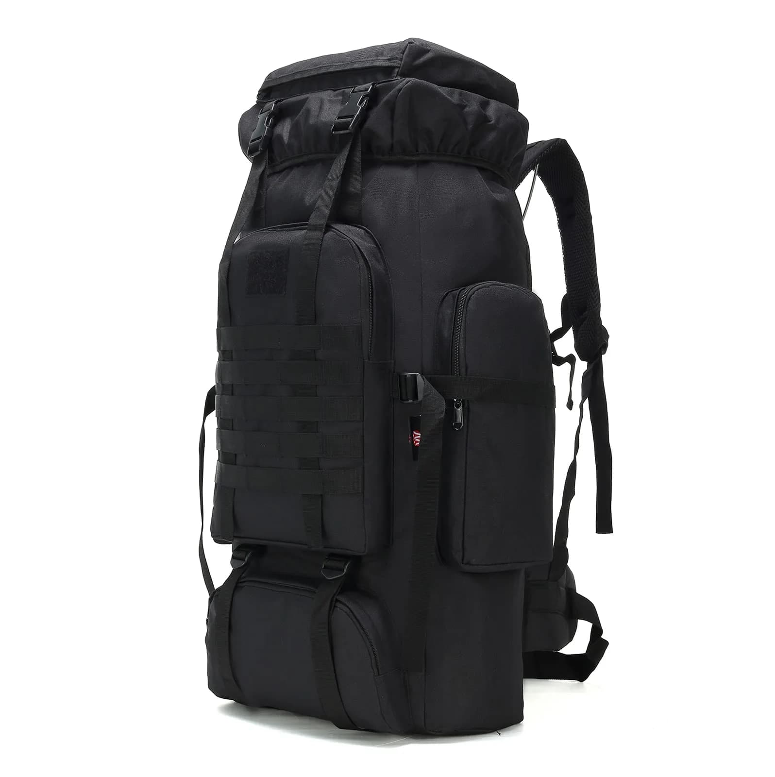 W WINTMING 70L Hiking Backpack for Men | Water-Resistant 900D Oxford, MOLLE System, Breathable Comfort