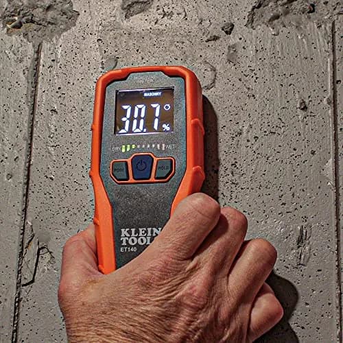 Klein Tools ET140 Pinless Moisture Meter | 19 mm (3/4-Inch) Depth Detection thumbnail 8