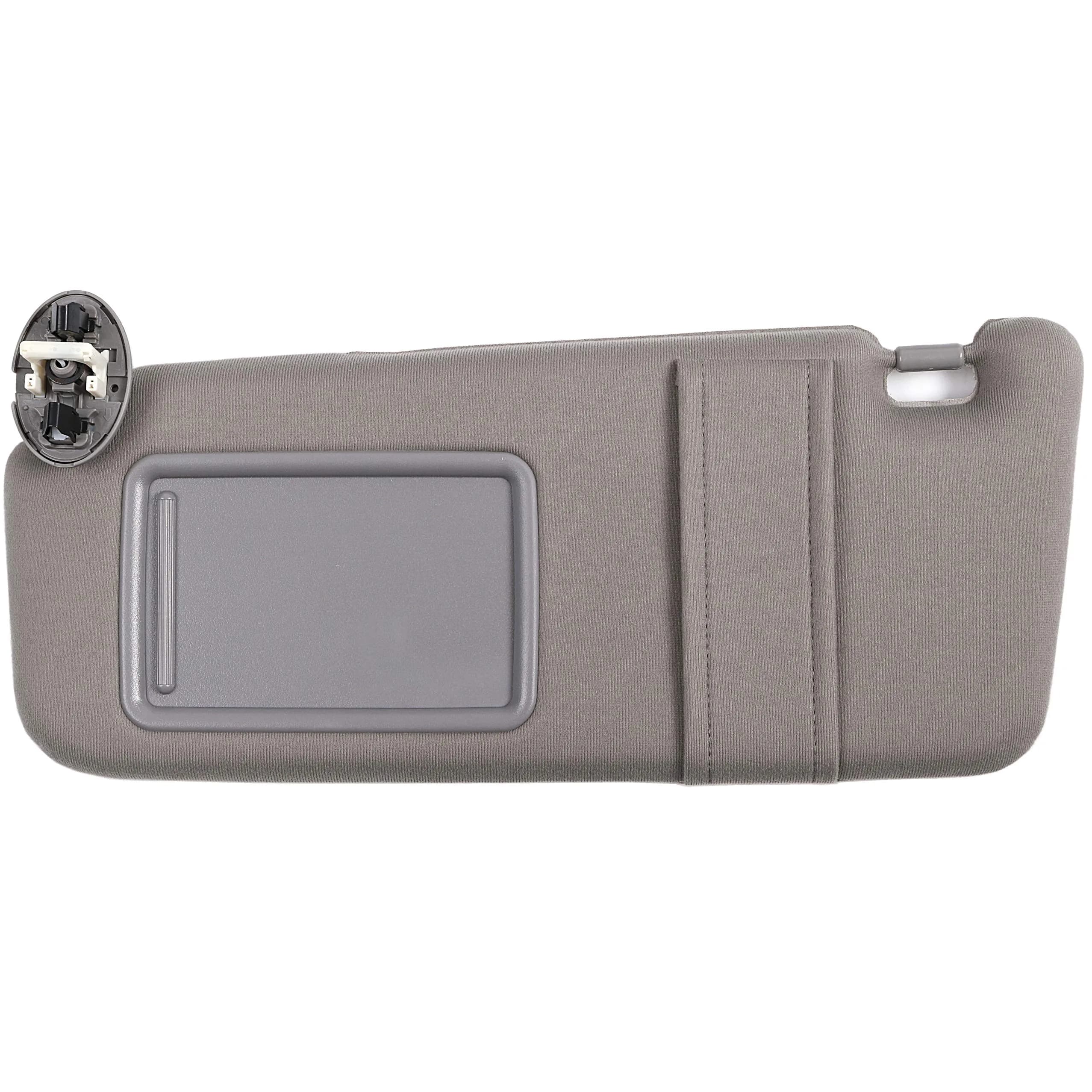 Ezzy Auto Gray Left Driver Side Sun Visor for Toyota Camry 2007-2011 | Sunroof & Light Compatible