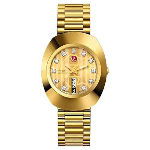 Rado Unisex Automatic Swiss Watch 35mm Yellow Stainless Steel | Swiss Precision & Style thumbnail 1