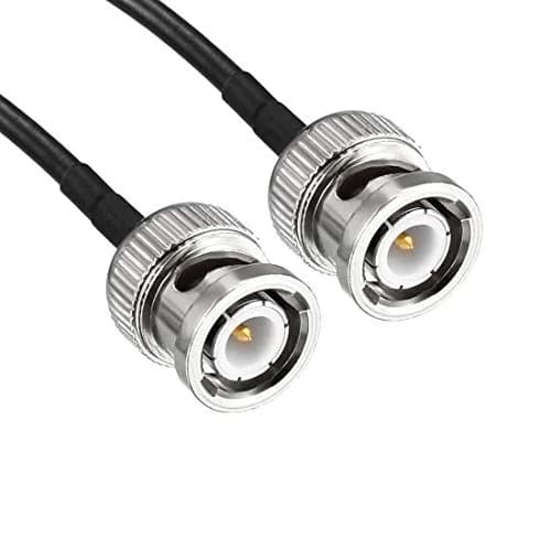 uxcell BNC Male to Male Coaxial Jumper Cable 50 ohm 3 feet | Video & Broadcast Signal Transmission thumbnail 3