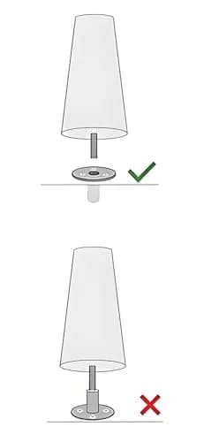 WEICHUAN Solid Wood Replacement Furniture Sofa Couch Legs 8 inch | Heavy Duty Support thumbnail 6