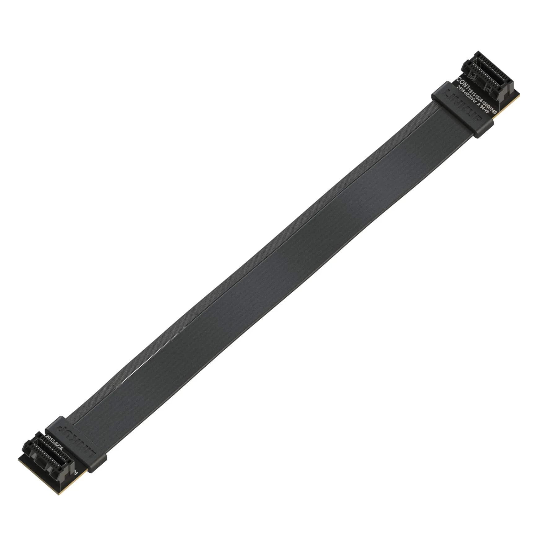 LINKUP Flexible SLI Bridge Cable 20cm (7.87 inches) | High Speed 16Gbps Data Transfer — SLI Bridge 2~60cm