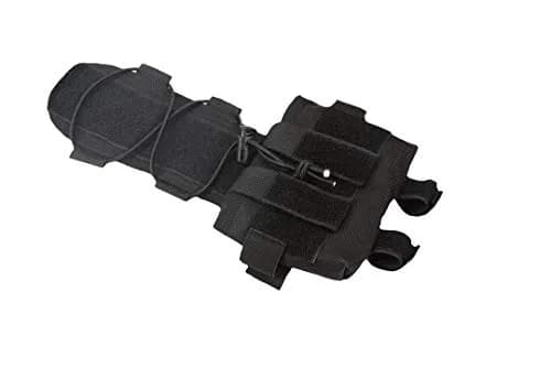 WOLF SLAVES Helmet Battery Pouch MK2 600D Nylon | Tactical Helmet Battery Bag for Shooting & Cycling thumbnail 2