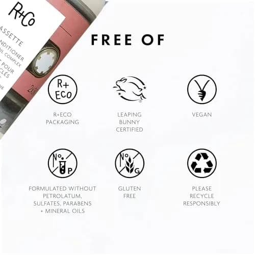 R+Co Cassette Curl Conditioner + Superseed Oil Complex 251ml (8.5 Fl Oz) | Defines Curls & Controls Frizz thumbnail 5