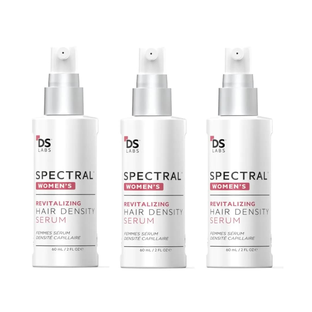 ds labs Spectral Women's Hair Density Serum, 60 mL (3 Pack) | Supports Thicker, Fuller Hair