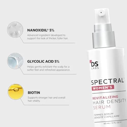 ds labs Spectral Women's Hair Density Serum, 60 mL (3 Pack) | Supports Thicker, Fuller Hair thumbnail 4