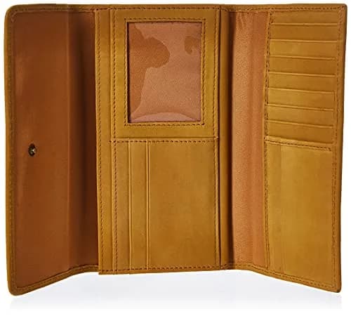 Timberland Women's Leather RFID Flap Wallet Clutch Organizer 19.7cm (7.75") | Secure Card Holder for India thumbnail 4