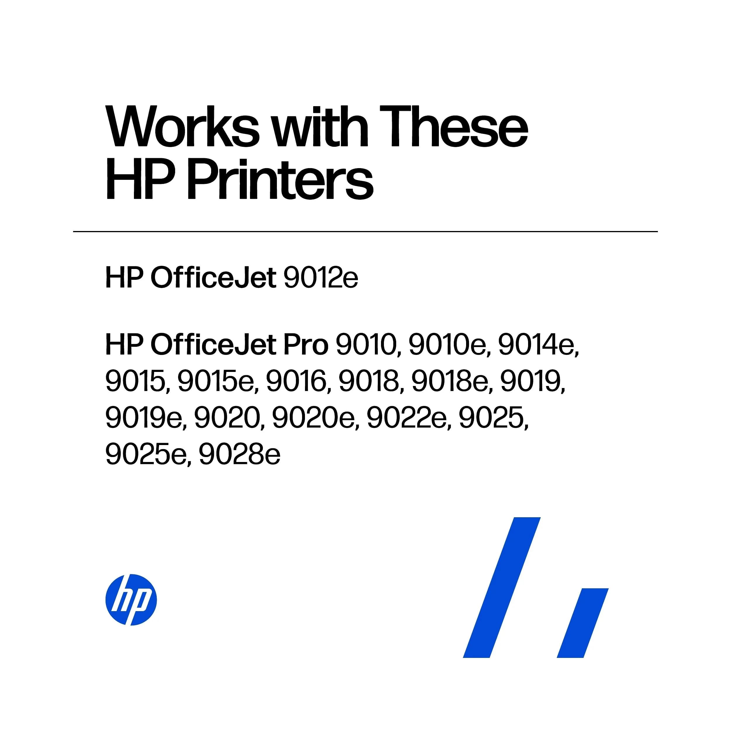 HP 962XL Black & 962 Cyan, Magenta, Yellow Ink Cartridges (4-Pack) | Genuine HP Ink for OfficeJet Pro 9010/9020 Series | 2000 Black Pages, 700 Color Pages - view 2