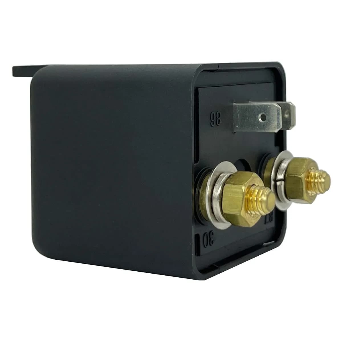 iRhapsody 120A Continuous Duty SPST 4-Pin Relay 12V DC (4.699 cm x 8.103 cm x 4.699 cm)
