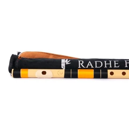 Radhe Flutes PVC Fiber C Natural Bansuri 49cm (19.3in) | Beginner Flute with Online Course thumbnail 6