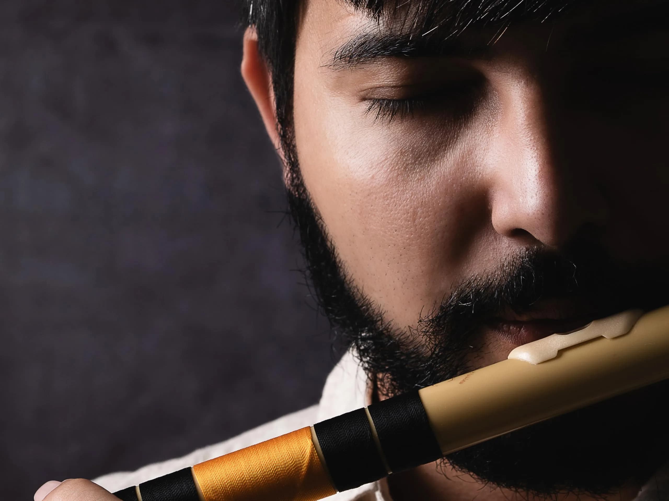 Radhe Flutes PVC Fiber C Natural Bansuri 49cm (19.3in) | Beginner Flute with Online Course - view 2
