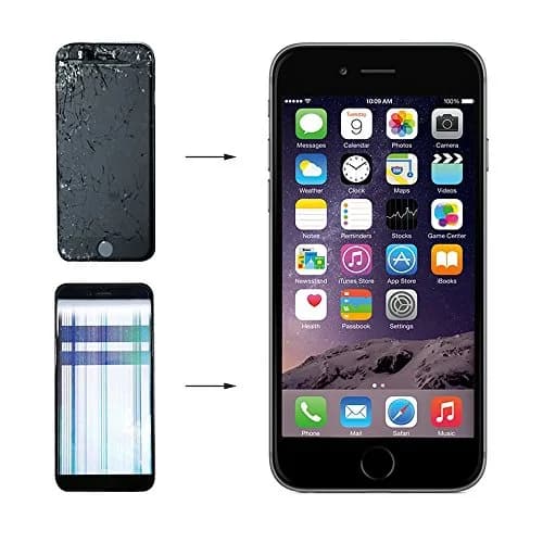 FFtopu iPhone 8 Plus Screen Replacement Black 13.97 cm (5.5'') | Full Assembly with Tools thumbnail 6