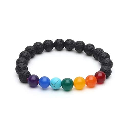 Arihant Gems & Jewels Brown Chalcedony Gemstone Bracelet 19 cm (7.5 in) | Handmade Natural Stone for Men & Women thumbnail 1