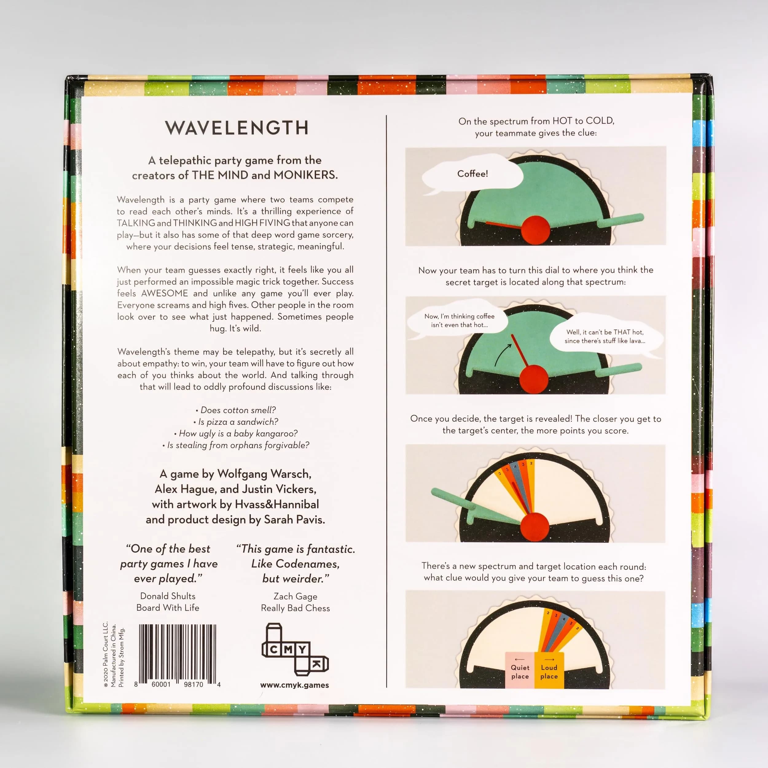 CMYK Wavelength Party Game 25.02 cm (10.25 in) | Mind Reading Game with 4.8/5 ⭐ from 5,018 Reviews - view 7