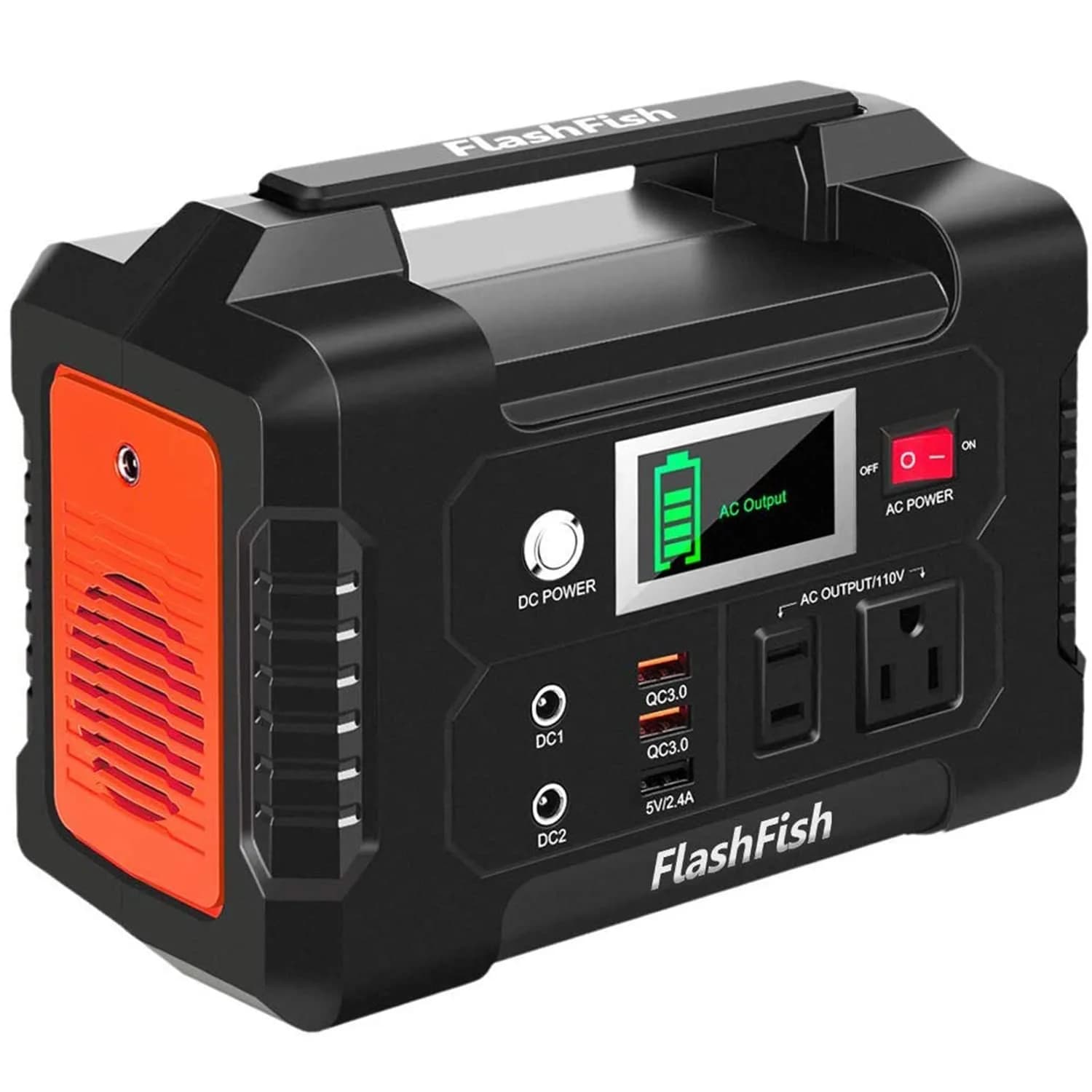FF FLASHFISH Portable Power Station 200W 151Wh | Compact Backup Power for Camping & Home