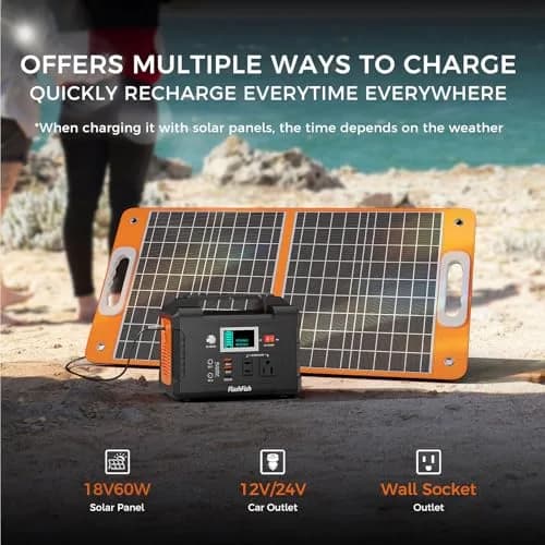 FF FLASHFISH Portable Power Station 200W 151Wh | Compact Backup Power for Camping & Home thumbnail 5
