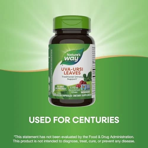 Nature's Way Uva Ursi Leaves Herbal Supplement 1110 mg 200 Count (66 Servings) | Traditional Urinary Support thumbnail 5