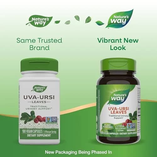 Nature's Way Uva Ursi Leaves Herbal Supplement 1110 mg 200 Count (66 Servings) | Traditional Urinary Support thumbnail 3
