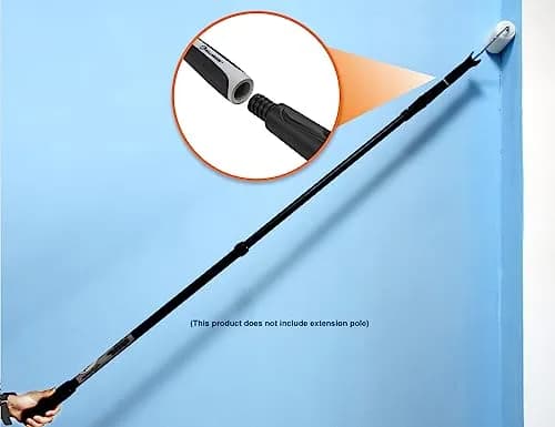 ROLLINGDOG 4 Inch Mini Roller - 3/8" Nap Wall & Detail Painting Tool thumbnail 5