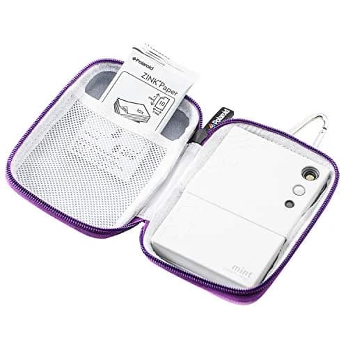 Polaroid Eva Case for Mint Instant Camera & Printer (Purple) | Durable EVA Camera Accessory thumbnail 4