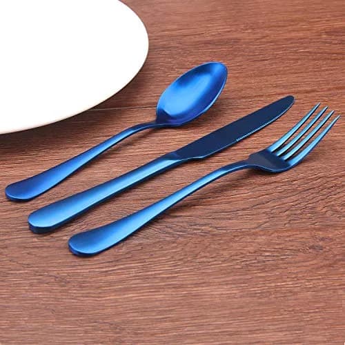 sharecook Flatware Set, Satin Finish 20-Piece, Service for 4 | Modern Stainless Steel Cutlery thumbnail 6