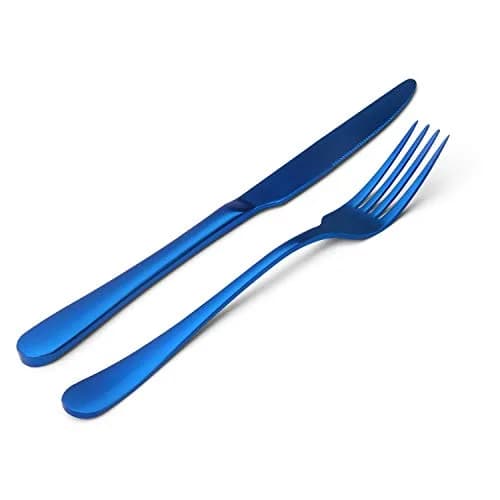 sharecook Flatware Set, Satin Finish 20-Piece, Service for 4 | Modern Stainless Steel Cutlery thumbnail 3